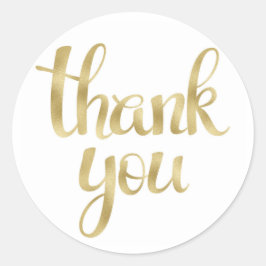 Adesivo Redondo Muito obrigado.
