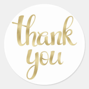 Adesivo Redondo Muito obrigado.