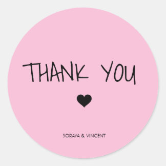 Adesivo Redondo Muito obrigado.