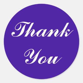 Adesivo Redondo Muito Obrigado, Stickers