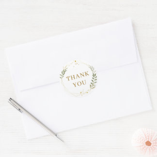 Adesivo Redondo Muito Obrigado, Stickers