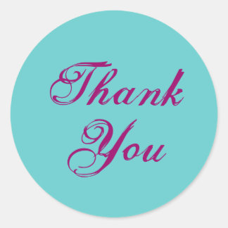 Adesivo Redondo Muito Obrigado, Stickers