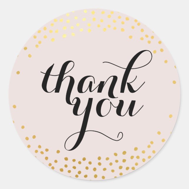 ADESIVO REDONDO MUITO OBRIGADO... VOCÊ FALA... (Frente)