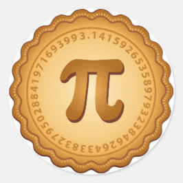 Adesivo Redondo Muitos Pi Stickers