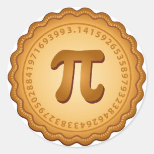 Adesivo Redondo Muitos Pi Stickers