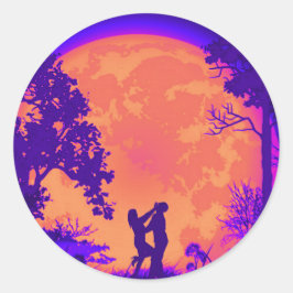 Adesivo Redondo Mulher Knee Defensor Krav Maga Arts Marcial Sticke