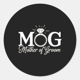 Adesivo Redondo Mulher Mãe Da Noiva Mob Mog Mãe Casando De Volta