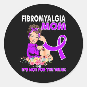 Adesivo Redondo Mulheres Fibromialgia Sensibilização Friso 1