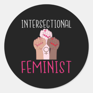 Adesivo Redondo Mulheres Fortes Entre Feministas
