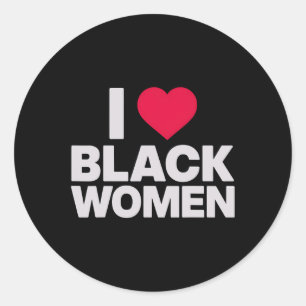 Adesivo Redondo Mulheres Negras Dão Presente Mulheres Negras Negra