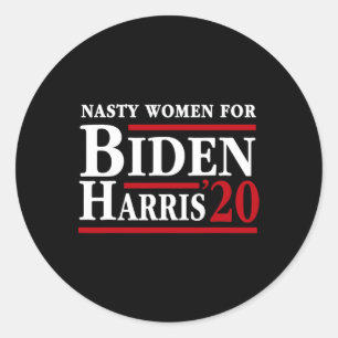 Adesivo Redondo Mulheres Para Joe Biden Kamala Harris 2020 Anti Tr