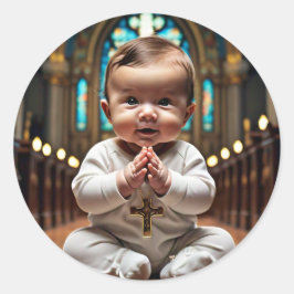 Adesivo Redondo mundo feliz