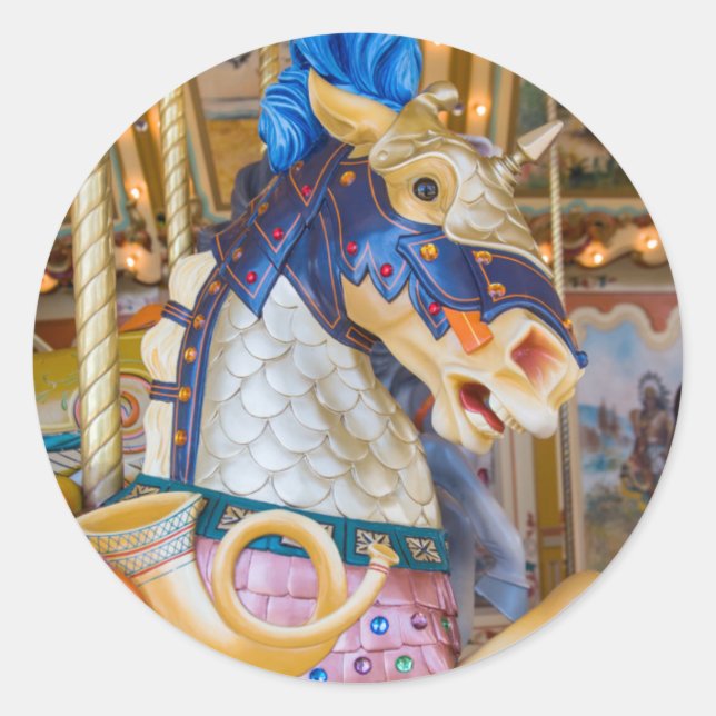 Adesivo Redondo Museu Público dos Grandes Rapídeos (Frente)