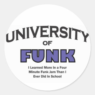 Adesivo Redondo música-funk