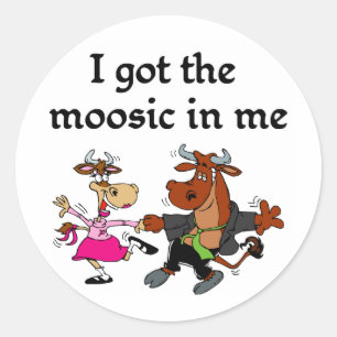 Adesivo Redondo Músico ou t-shirt e presentes do dançarino