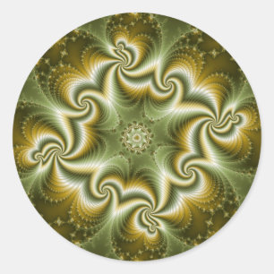 Adesivo Redondo Mutação do vírus