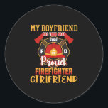 Adesivo Redondo My Boyfriend Has Your Back Proud Firefighter<br><div class="desc">My Boyfriend Has Your Back Proud Firefighter</div>