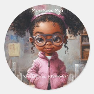 Adesivo Redondo Mya microscópica