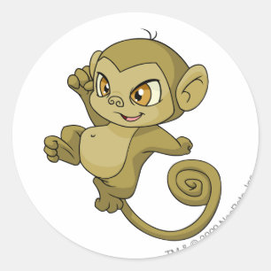 Adesivo Redondo Myenc Brown