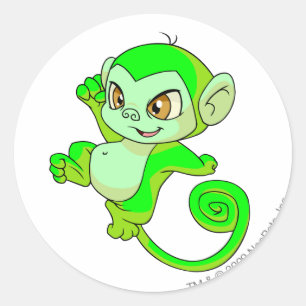 Adesivo Redondo Myenc Glowing