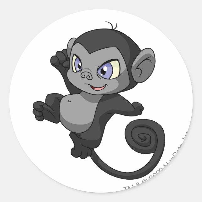 Adesivo Redondo Myenc Shadow (Frente)