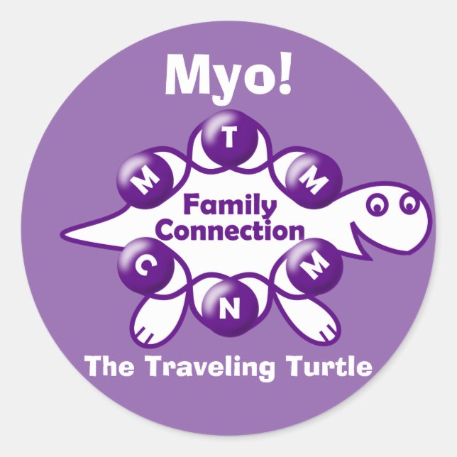 Adesivo Redondo Myo Stickers (Frente)