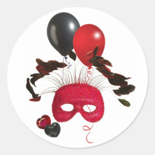 Adesivo Redondo Mystere Sticker