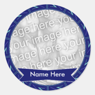 Adesivo Redondo Na Memória Dos Stickers 007