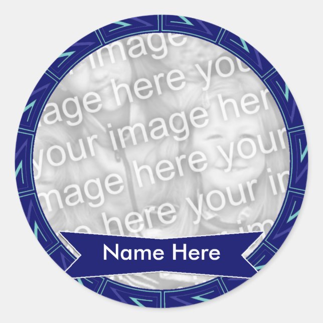 Adesivo Redondo Na Memória Dos Stickers 007 (Frente)