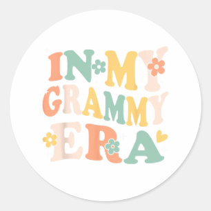 Adesivo Redondo Na Minha Época De Grammy Engraçado, Espião Sarcást