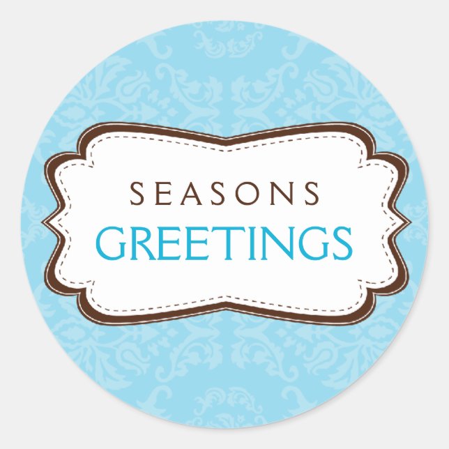 Adesivo Redondo NA MODA STICKER SEAL: Dano divino 4A (Frente)