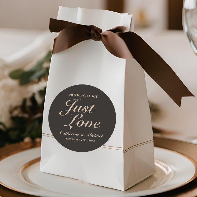 Adesivo Redondo Nada De Rico Apenas Adorando Casamento (Criador carregado)