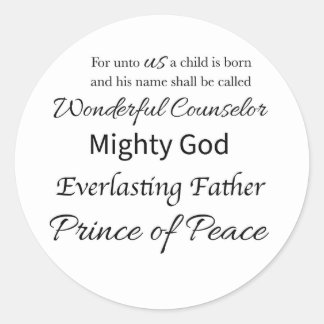 Adesivo Redondo Names of God Sticker
