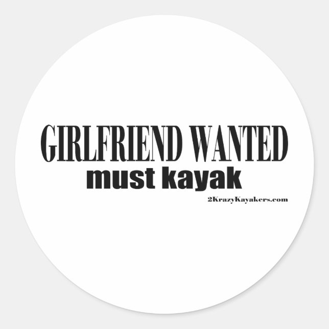 Adesivo Redondo namorada (Frente)