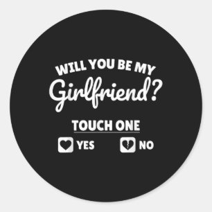 Adesivo Redondo Namorado Pergunte A Ela Se Você Será Meu Valente N