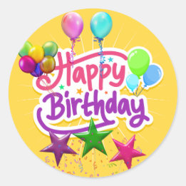 ADESIVO REDONDO NAMORADOR OVAL DE ANIVERSÁRIO