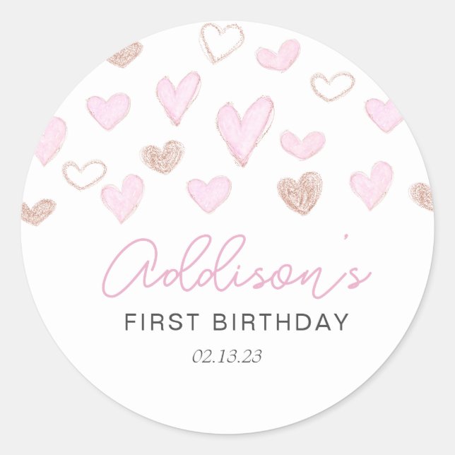 Adesivo Redondo Namorados (Frente)