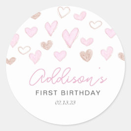 Adesivo Redondo Namorados