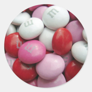 Adesivo Redondo Namorados Candy