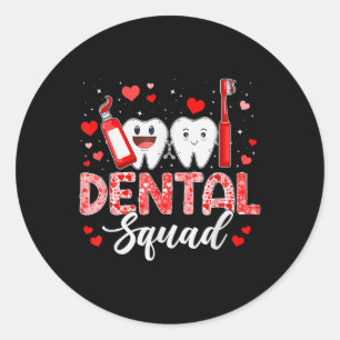 Adesivo Redondo Namorados Feliz Dentista de Istambul Dental Squad