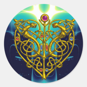 Adesivo Redondo NAMORADOS HYPER Pink Fuchsia Purple