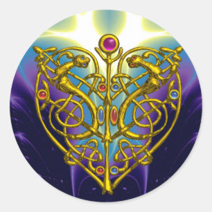 Adesivo Redondo NAMORADOS HYPER Pink Fuchsia Purple