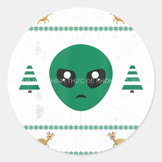 Adesivo Redondo Nana Para Mulheres Vovó Dia de as mães De Natal (Frente)