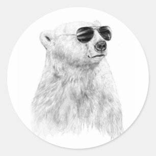 Adesivo Redondo Não deixe o sol se pôr