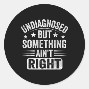 Adesivo Redondo Não diagnosticado, Mas Soando À Direita
