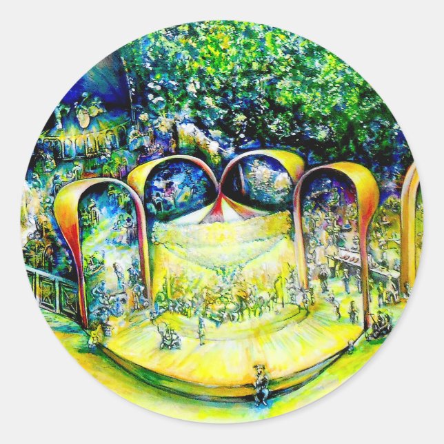 Adesivo Redondo Não é a primeira da última vez (Frente)