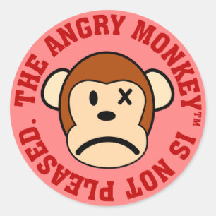 Adesivo Redondo Não estou satisfeito com o seu desempenho