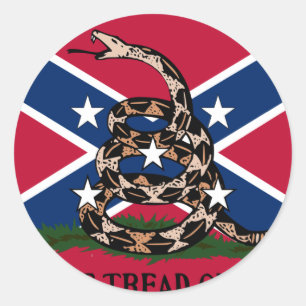 Adesivo Redondo Não me pise