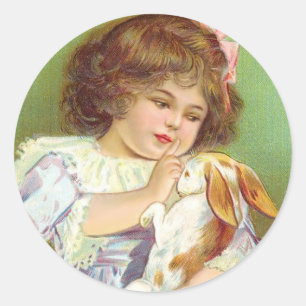 Adesivo Redondo Não Não Não Coelho