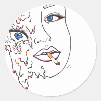 Adesivo Redondo Não se mova, Kiddos